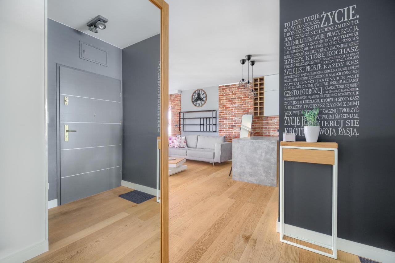 Poznan Grafitowa Modern Apartment Exterior foto